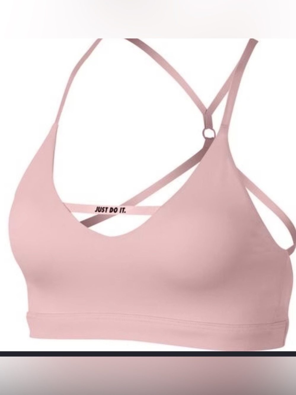 Women’s Pink Nike Indy Just Do it sports bra size M